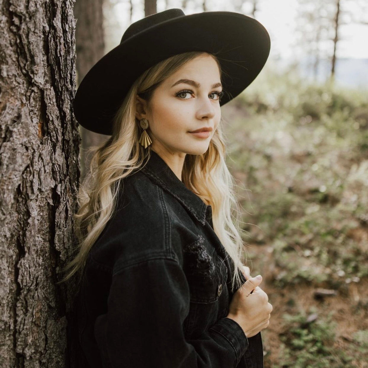 Midas Golden Ray Opal Earrings