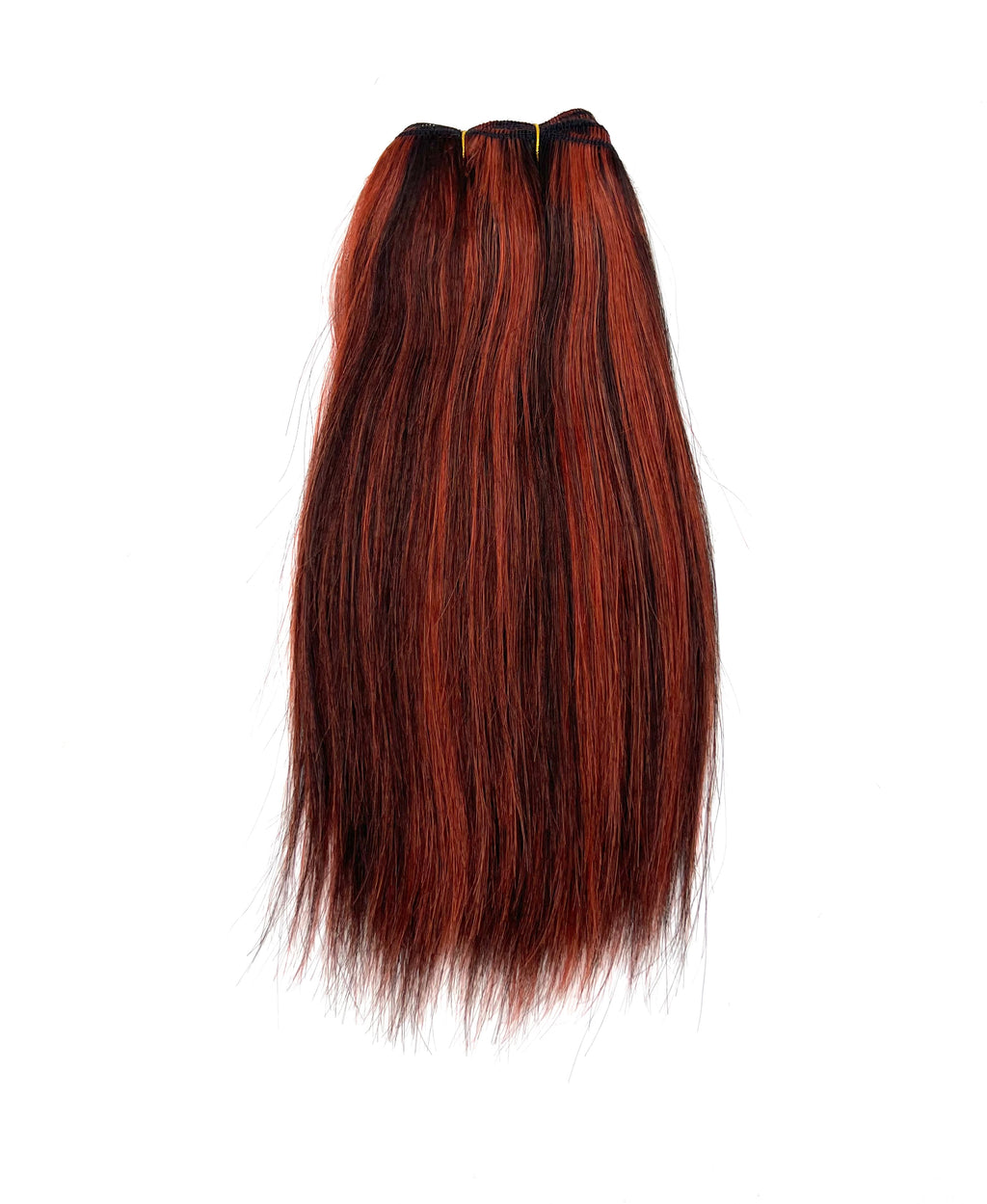 Silky Straight Human Hair Weave Extensions 10 Inch