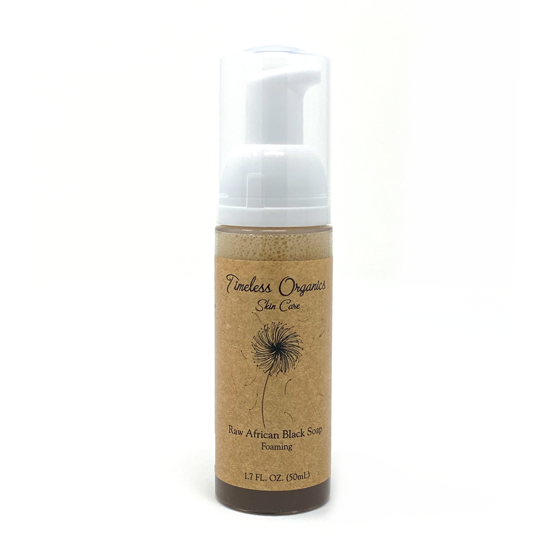 Liquid RAW African Black Soap - Foaming