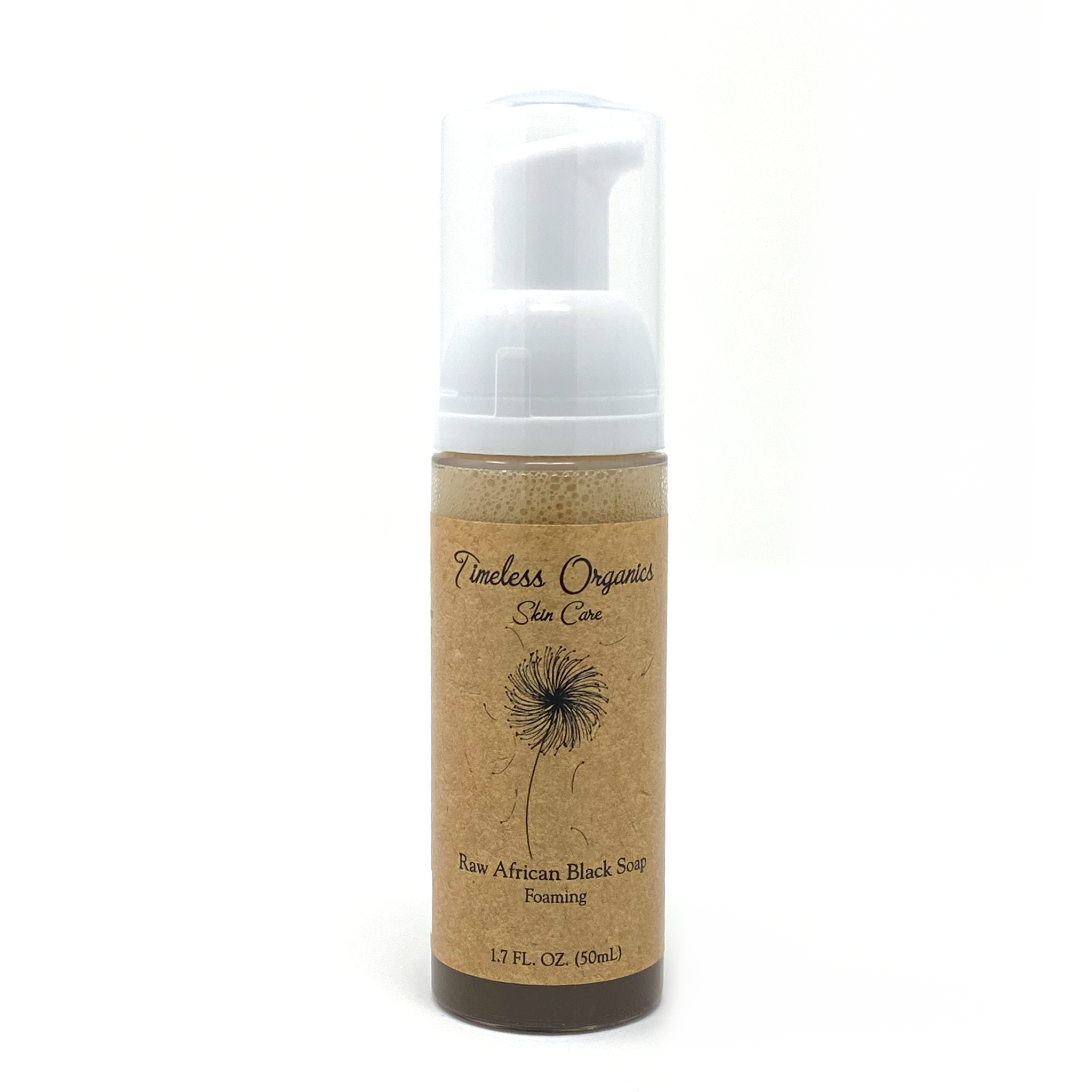 Liquid RAW African Black Soap - Foaming