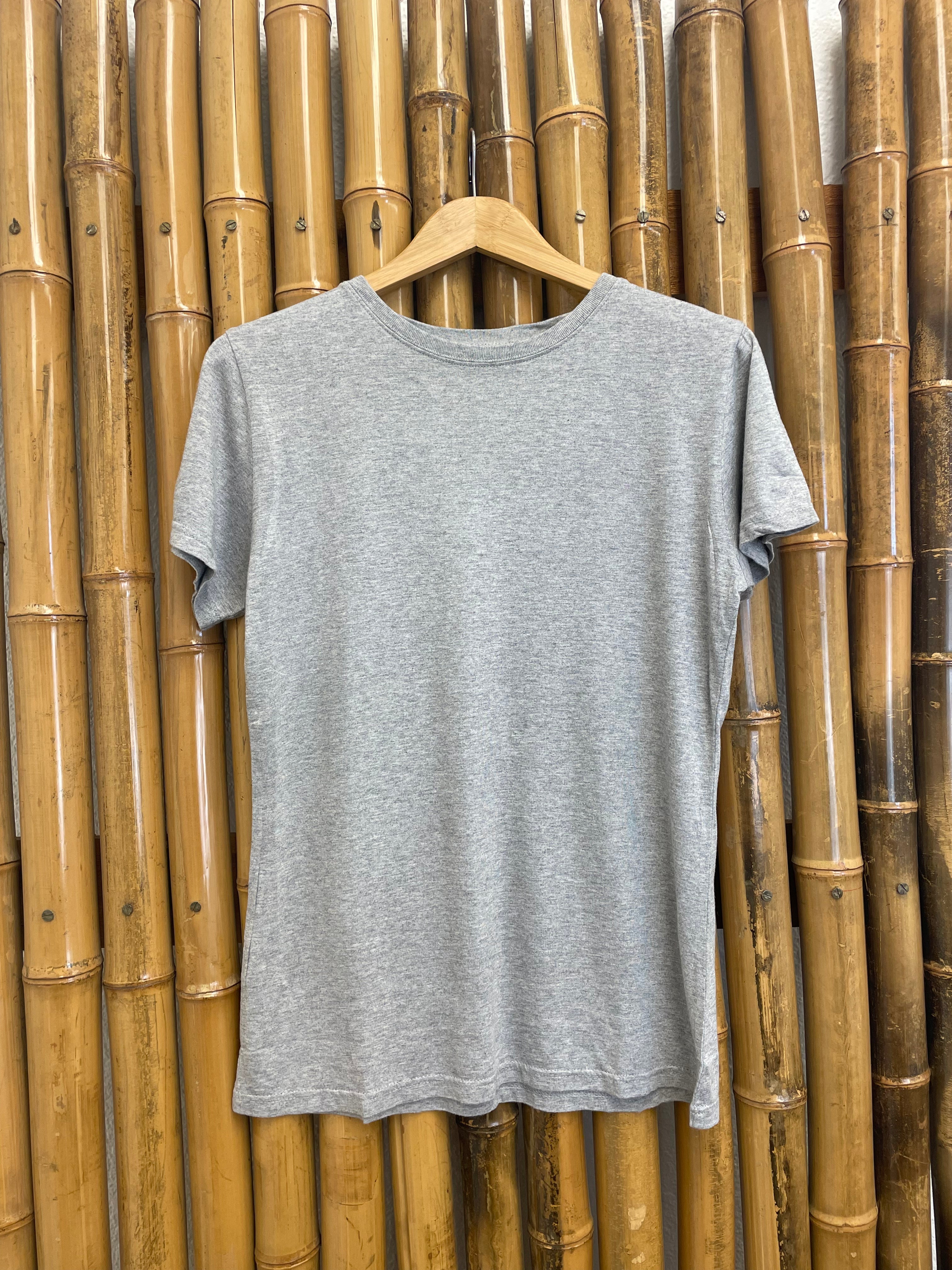 Women's Bamboo Cotton T-Shirt in Heather Grey