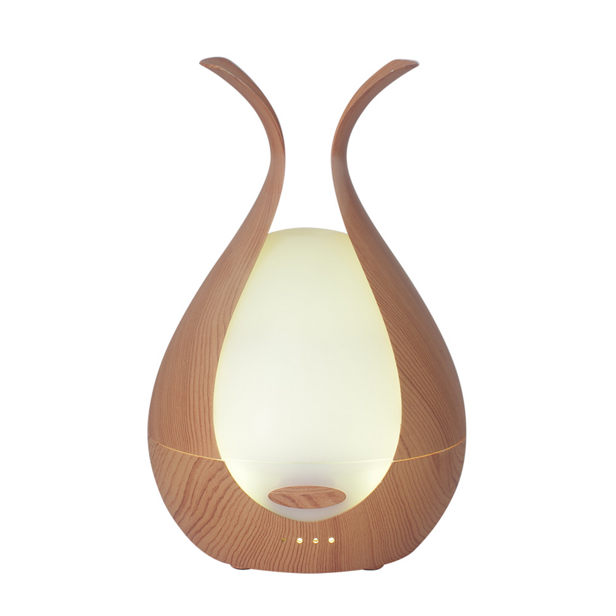 Wood Grain Ultrasonic Essential Oil Diffuser with LED Light - Image 7