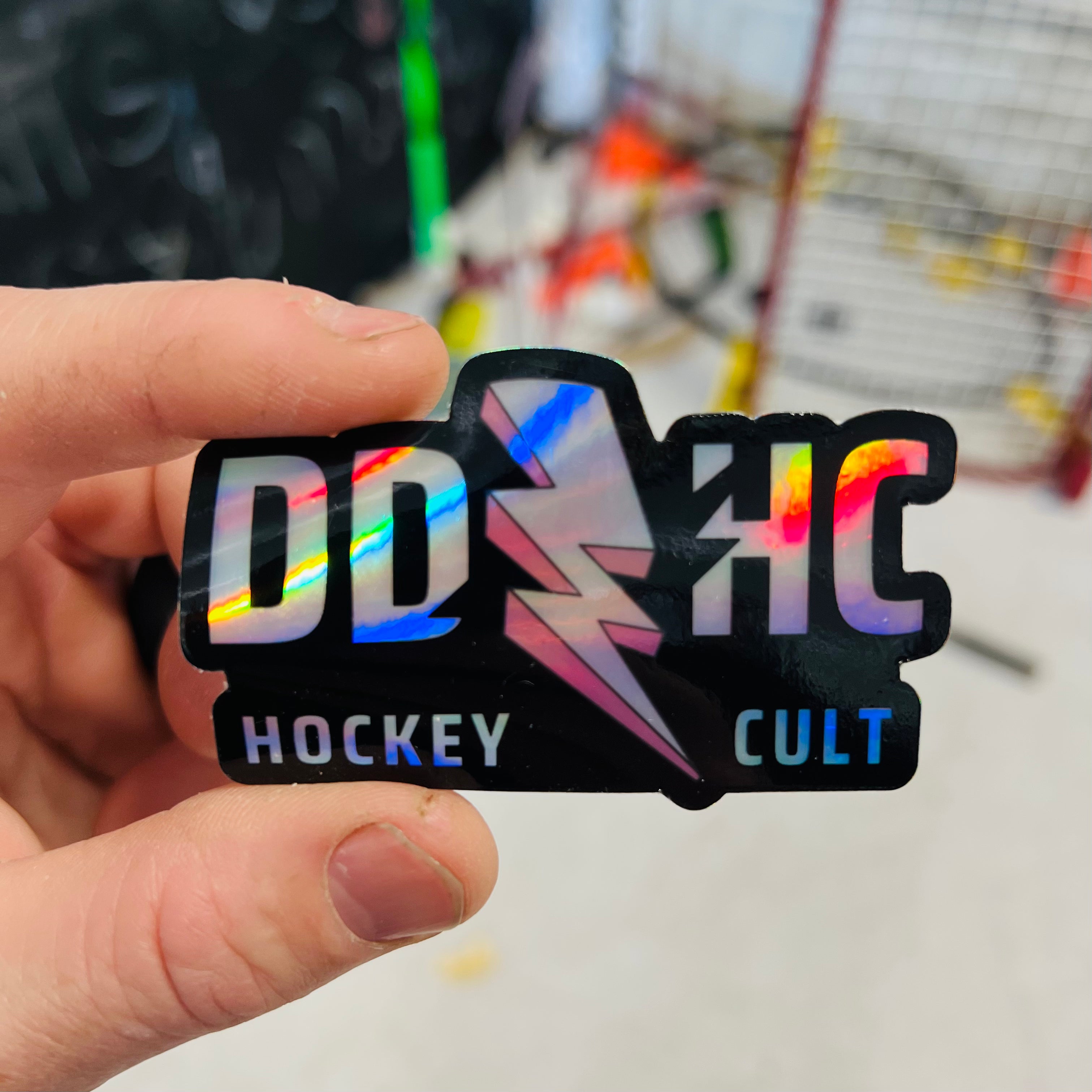 Dirty Dangles Hockey Stickers - 8 Pack
