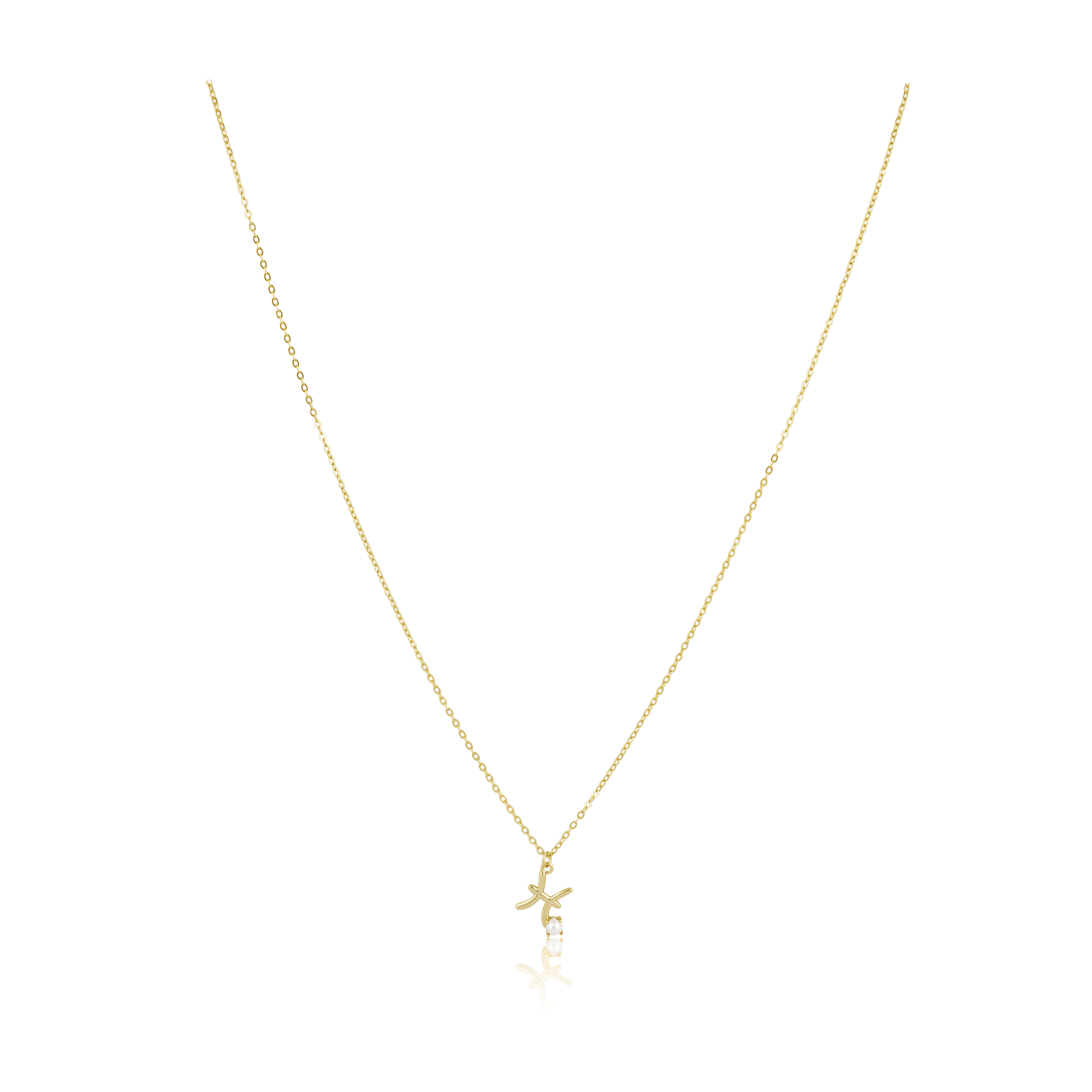 Zodiac Pearl Necklace