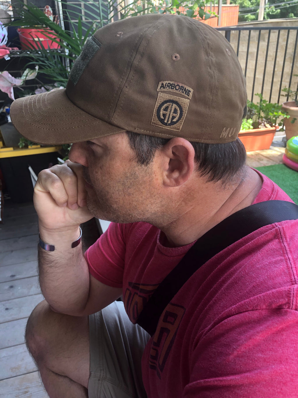 82nd Airborne Coyote Tactical Cap - Unisex