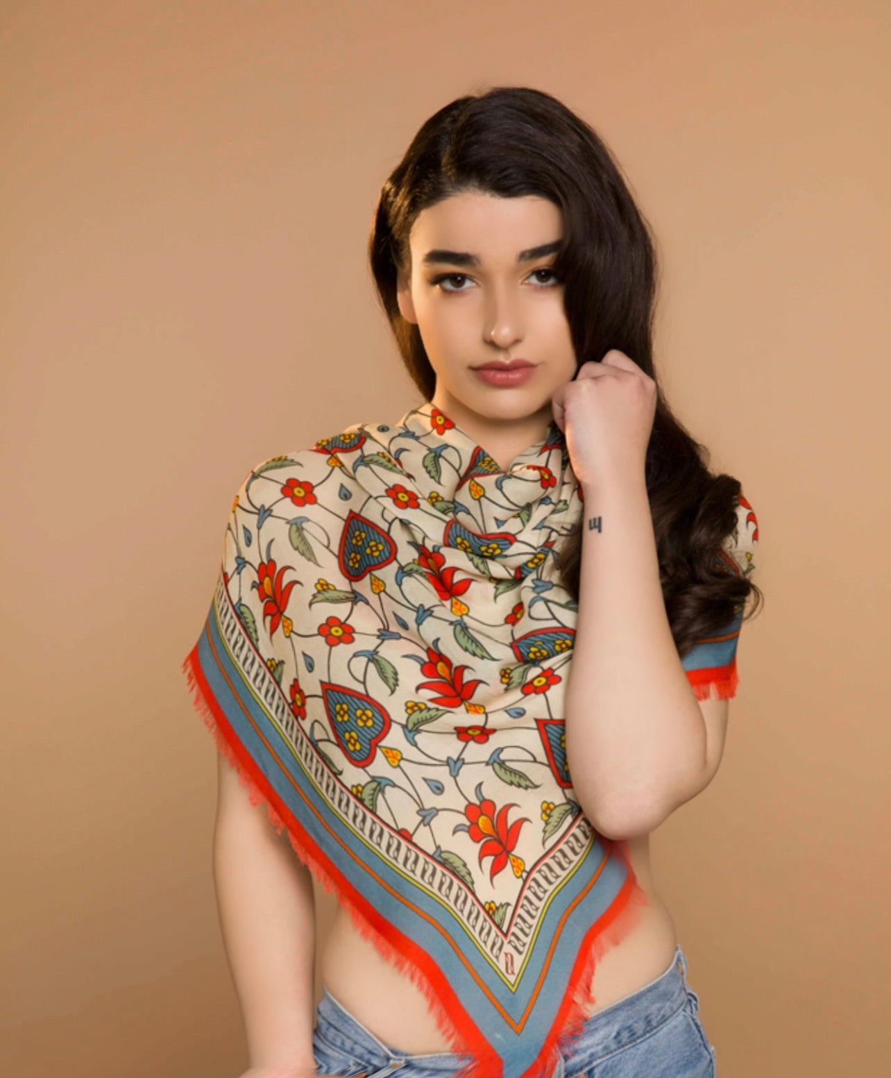 Spring Garden Scarf