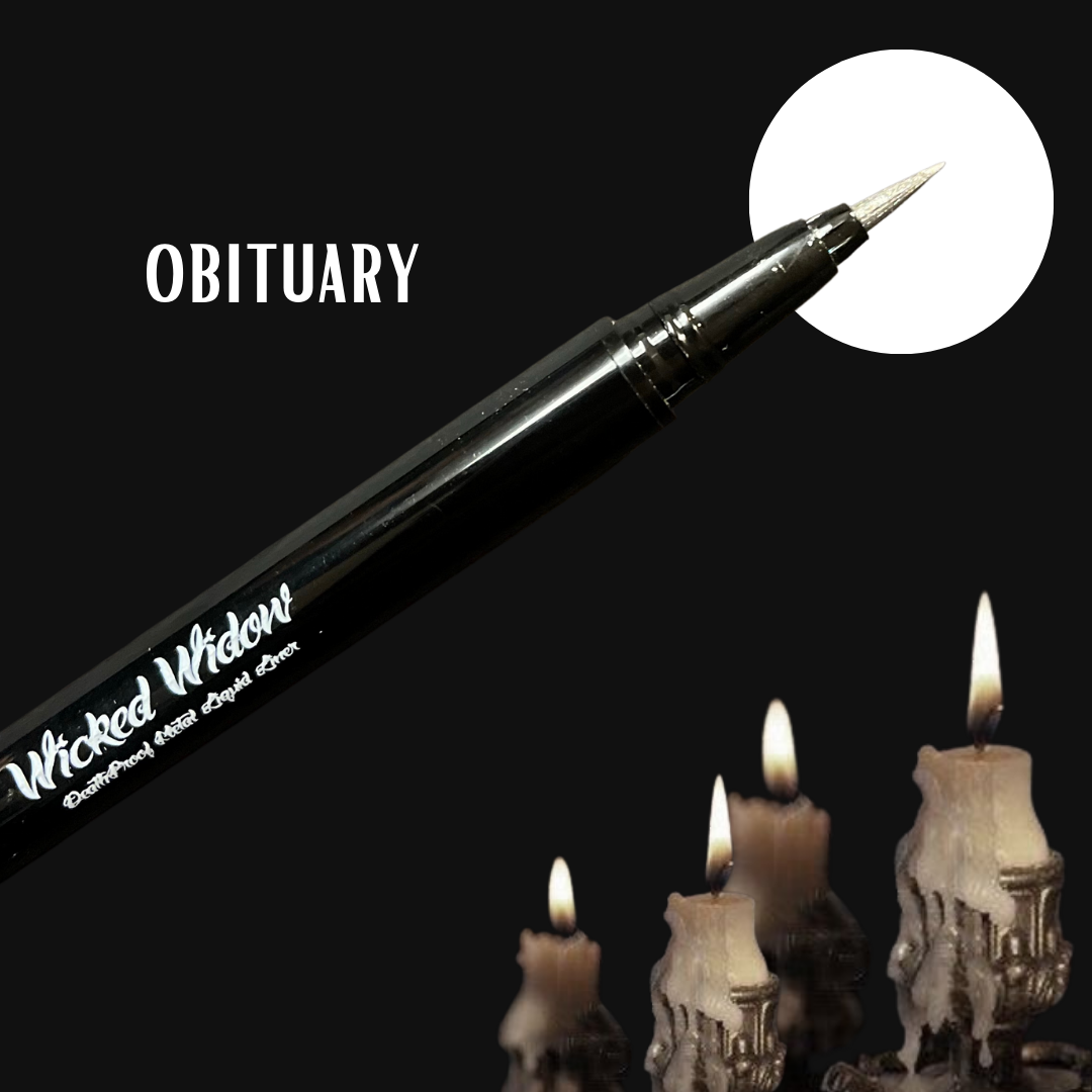 Deathproof Metallic Liquid Liner Pen Highly Opaque Vivid Shades - Image 5