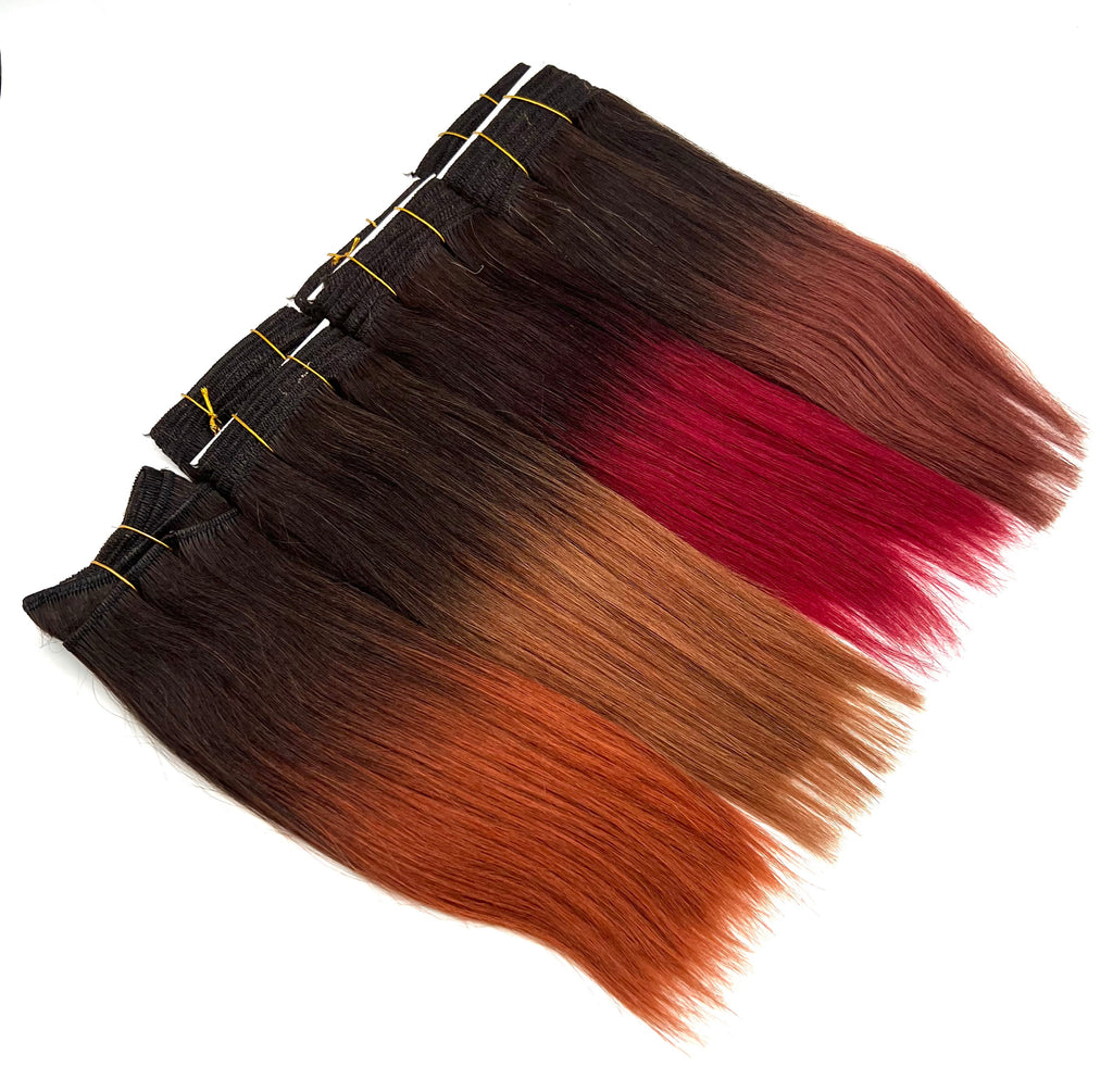10 inch silky straight human hair weave bundle