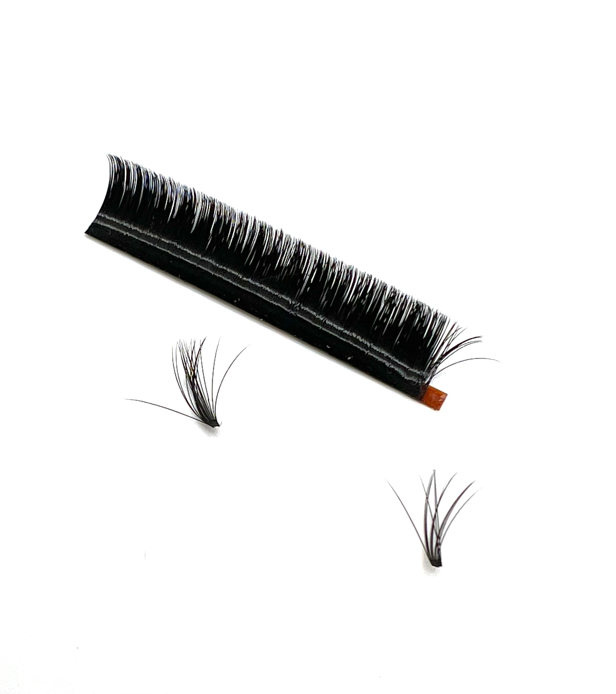 Quick Fan Lash Extensions 0.05 C Curl - 12 Lines Silk Fibers