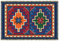 Armenian Alphabet Tapestry Throw on a Rug Design