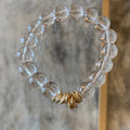 Clear Bubble Bead Bracelet