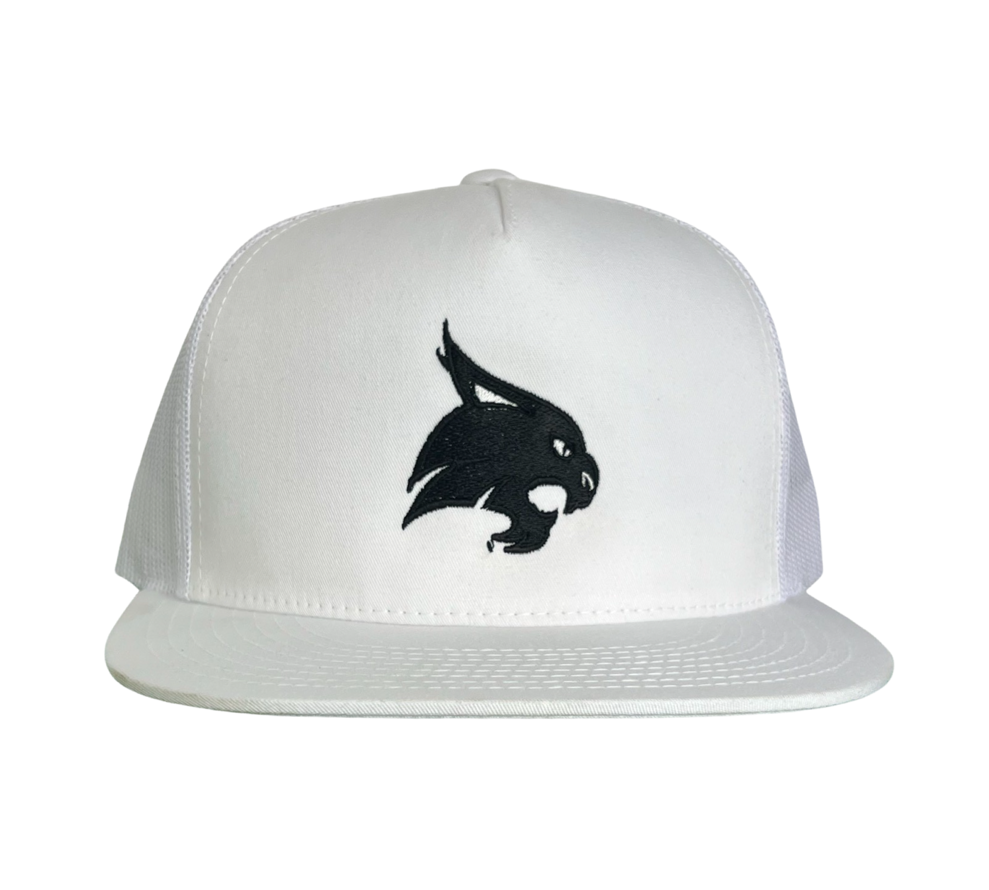 Texas State Bobcats embroidered logo baseball hat in a classic athletic style.