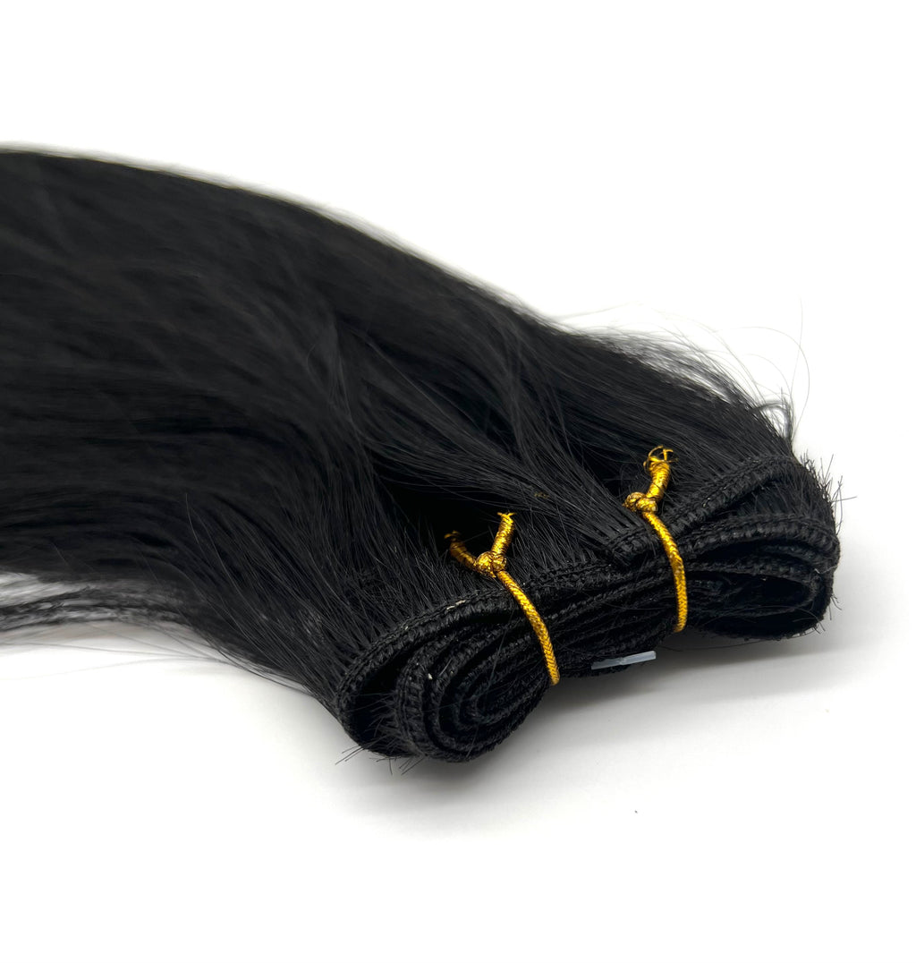 22-Inch Siberian Remy Hair Weft Extensions - Silky & Luxurious