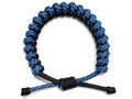 Engineered Black Galaxy Rope Bracelet