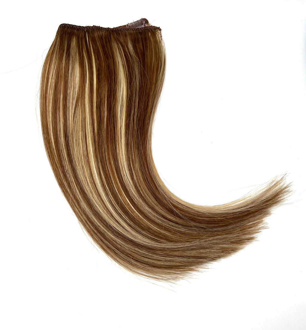 18" Silky Straight Halo Hair Extension with Clip
