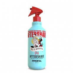 Immortal NYC Stay Blessed 01 Reserve Eau De Cologne bottle with praying hands graphic