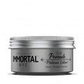 Immortal NYC Cream Pomade Platinum Edition 5.07oz jar for men's hair styling