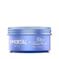 Immortal NYC Fiber Cream Pomade 5.07oz container for hair styling and texture