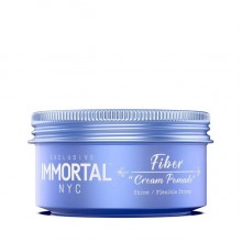 Immortal NYC Fiber Cream Pomade 5.07oz container for hair styling and texture