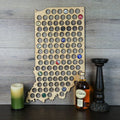 Indiana Beer Cap Map