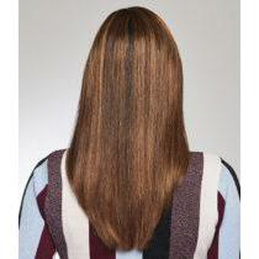 Human Hair Top Piece with French Drawn Monofilament and Clips