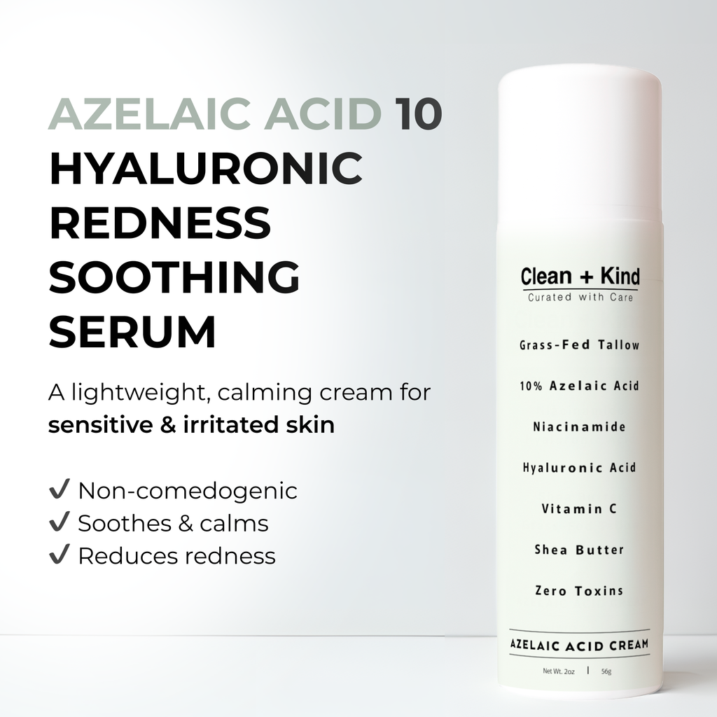 10% Azelaic Acid Cream for Sensitive Skin with Hyaluronic Acid - Image 2