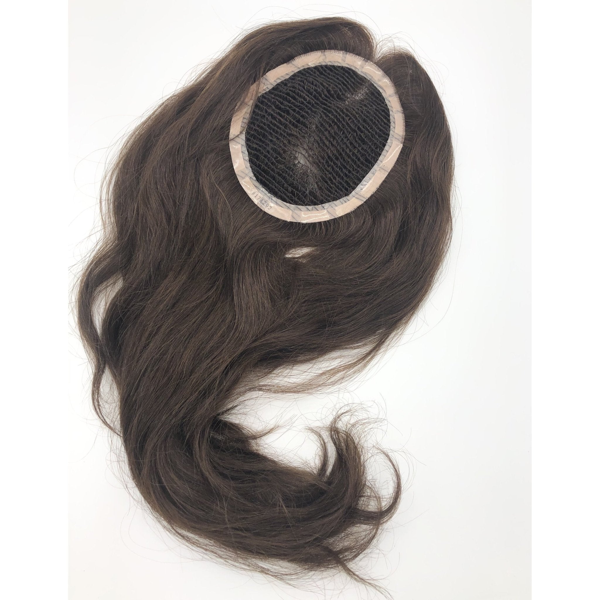 Integration Top Piece for Natural Fullness, Light-Brown/Chestnut