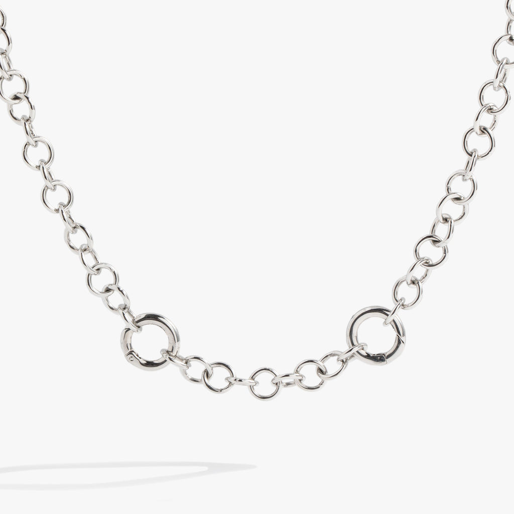 Convertible Y Necklace Interchangeable Chain for Custom Charms
