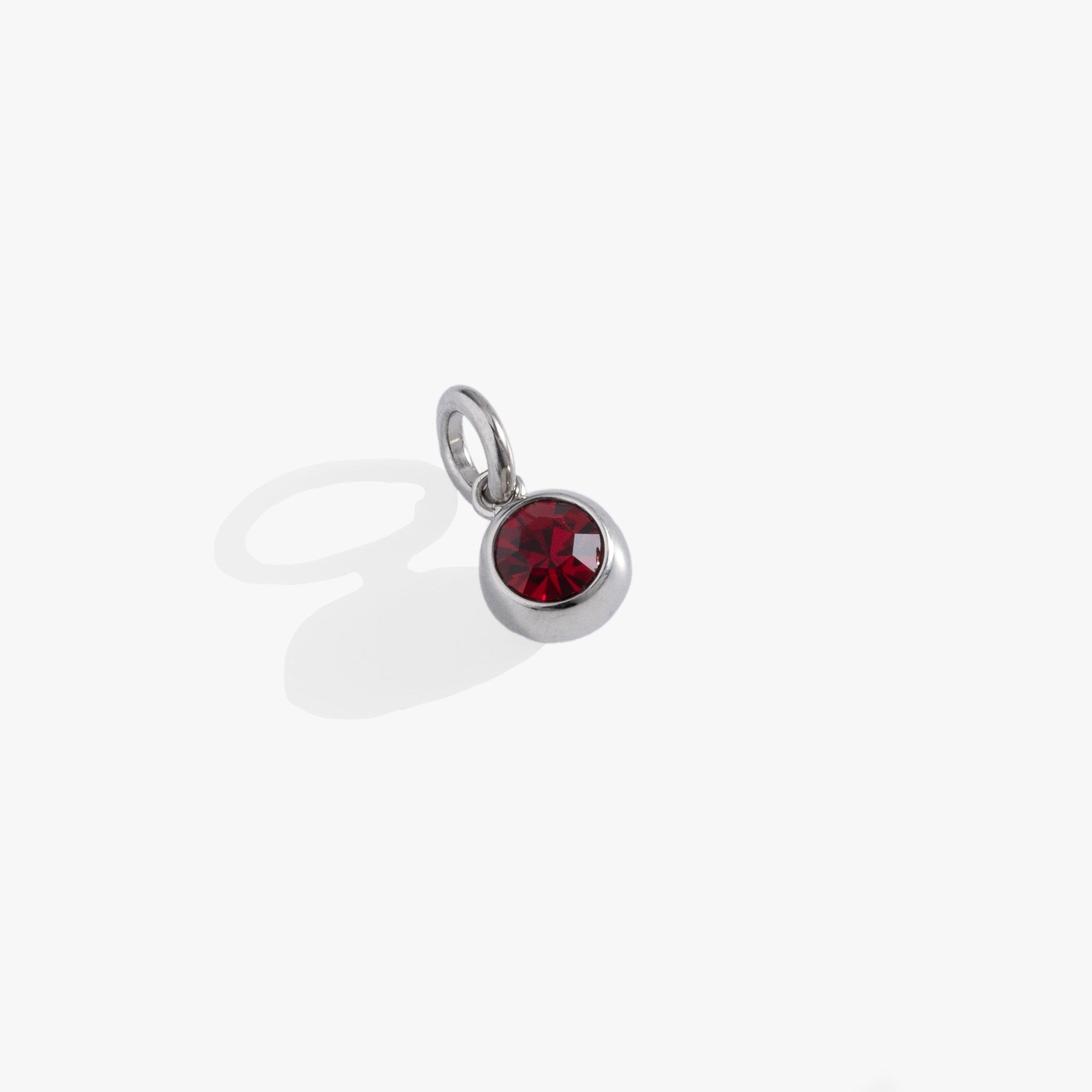 January Birthstone Interchangeable Charm for Jewelry