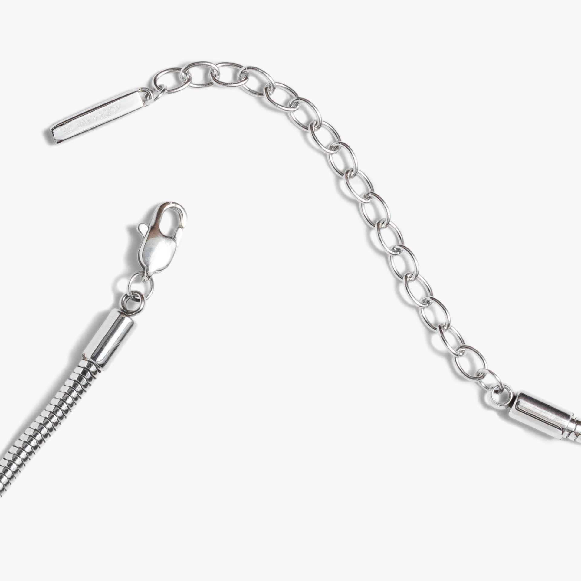 Round Herringbone Chain Necklace Base for Layering