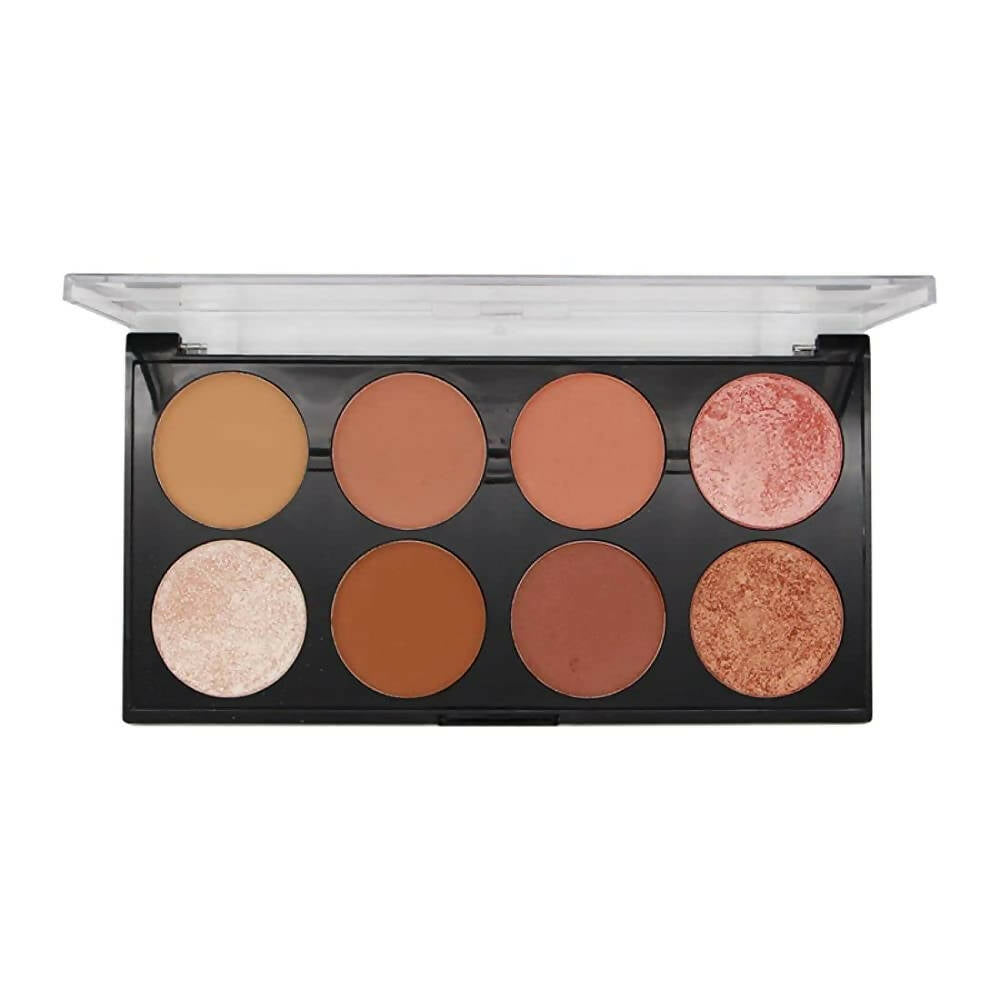 Pro HD Contour & Highlighter Palette Shade 04 showing sculpting colors