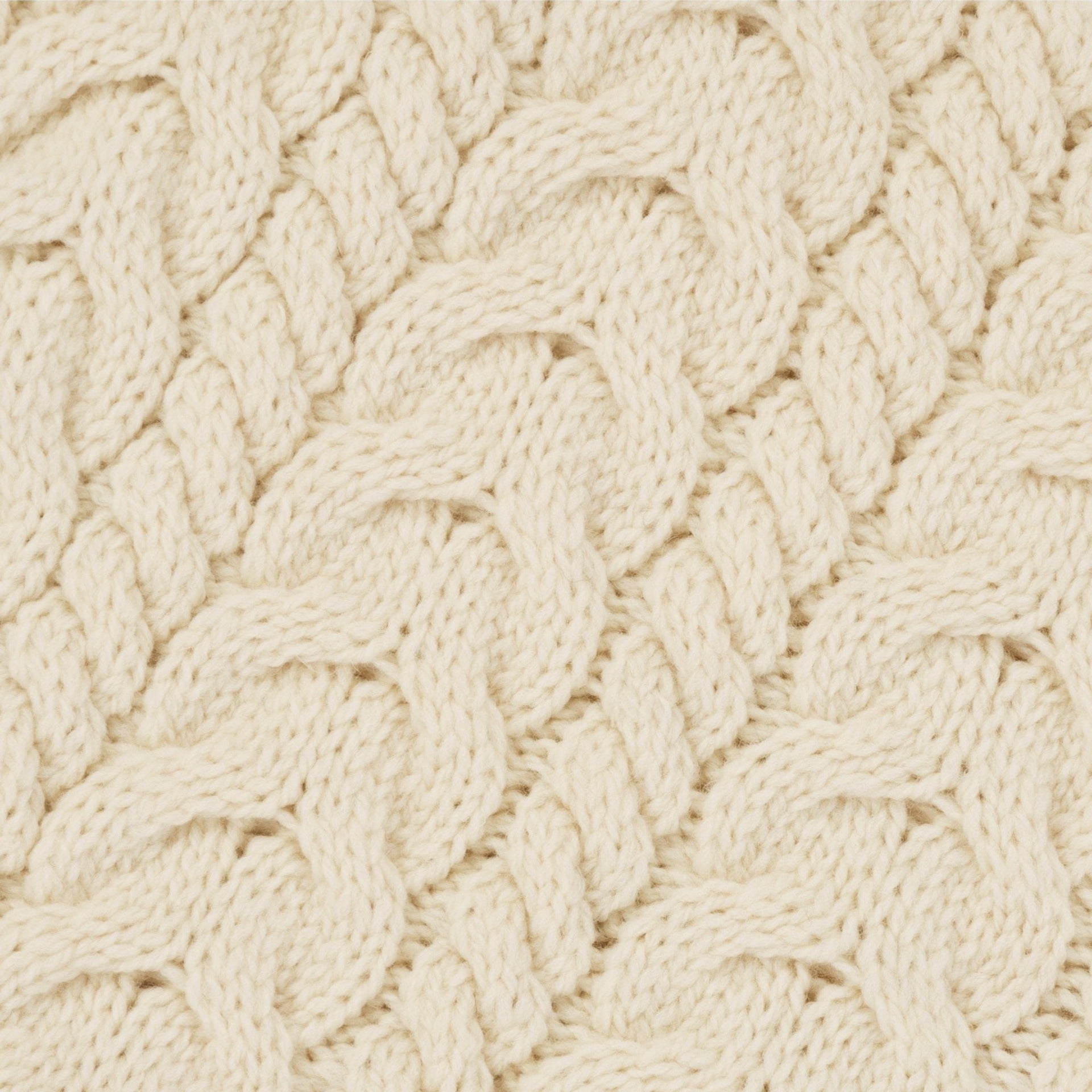 Irish Aran Wool Poncho