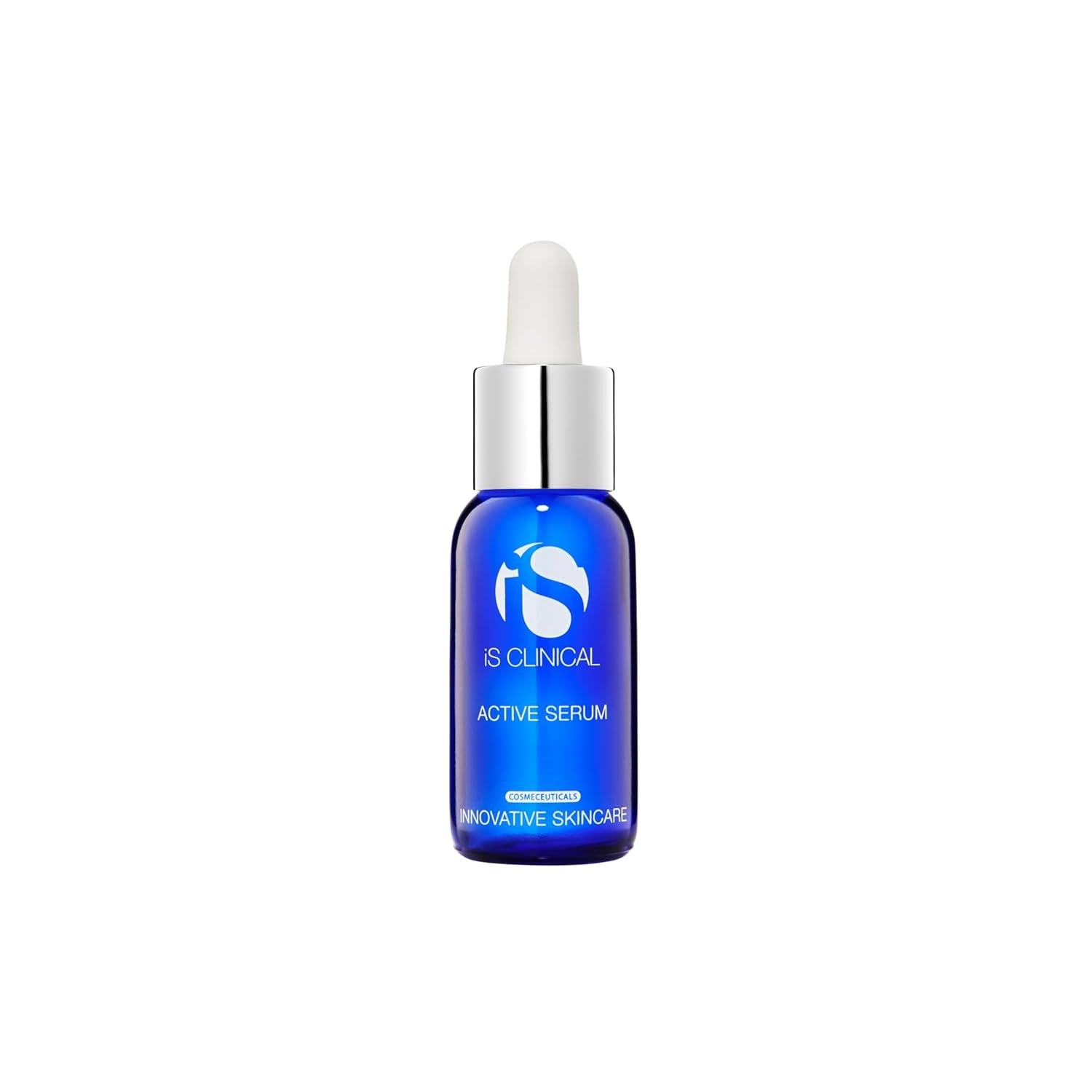 Bottle of iS Clinical Active Serum 15 mL for facial skincare treatment