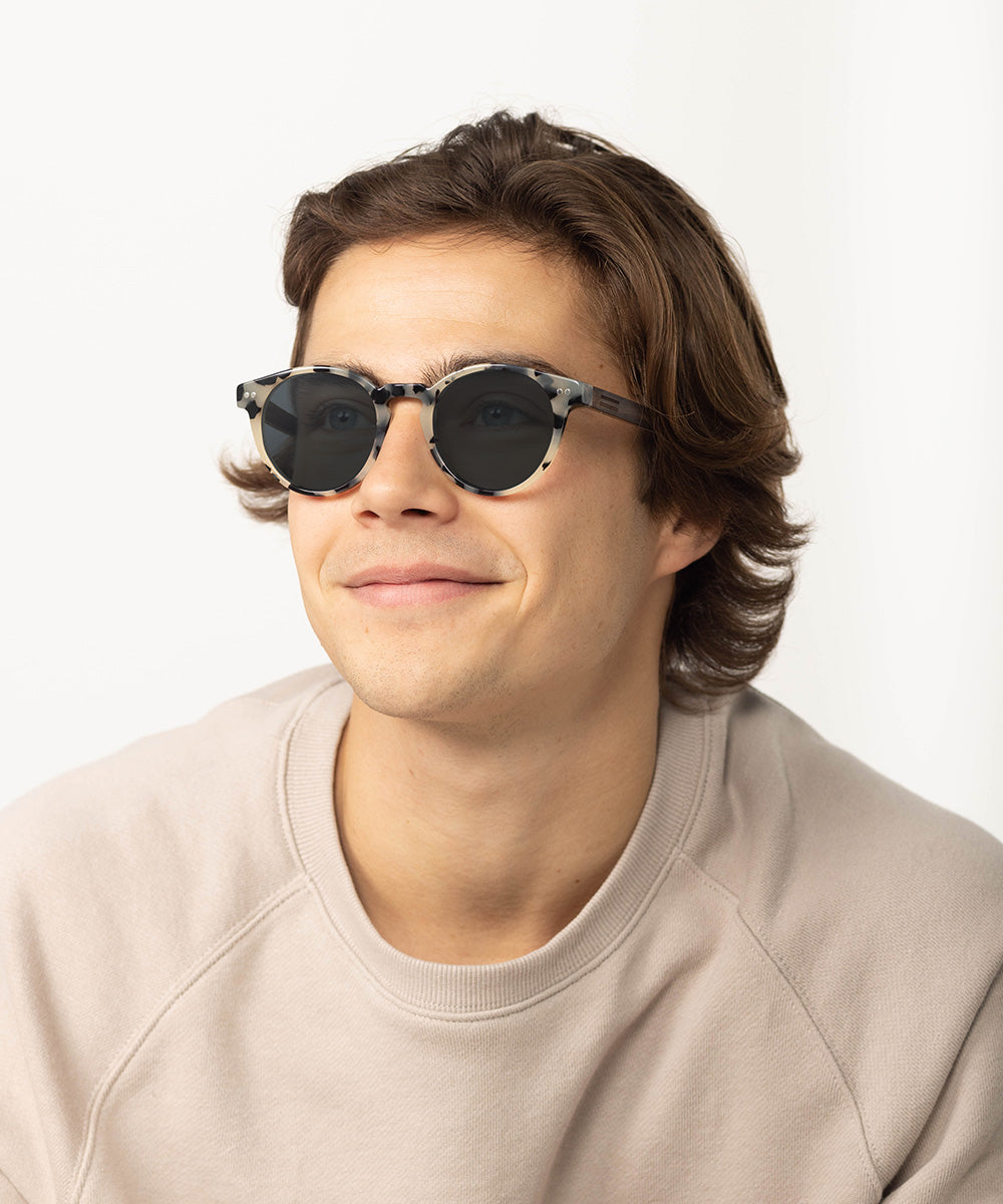 Isla Classic Acetate & Wood Sunglasses - Tortoiseshell and Brown