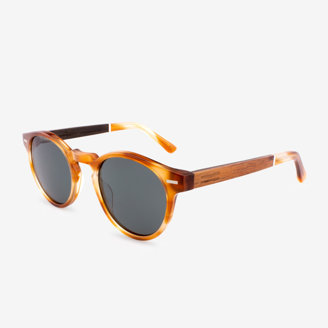 Isla Classic Acetate & Wood Sunglasses - Tortoiseshell and Brown