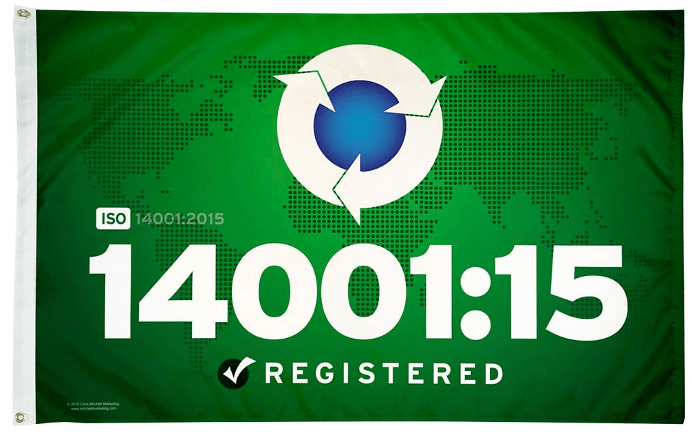 ISO 14001:15 Flag