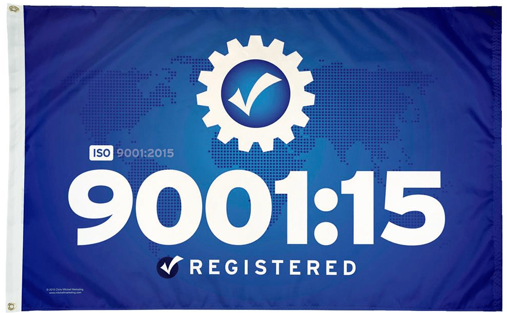ISO 9001:15 Flag
