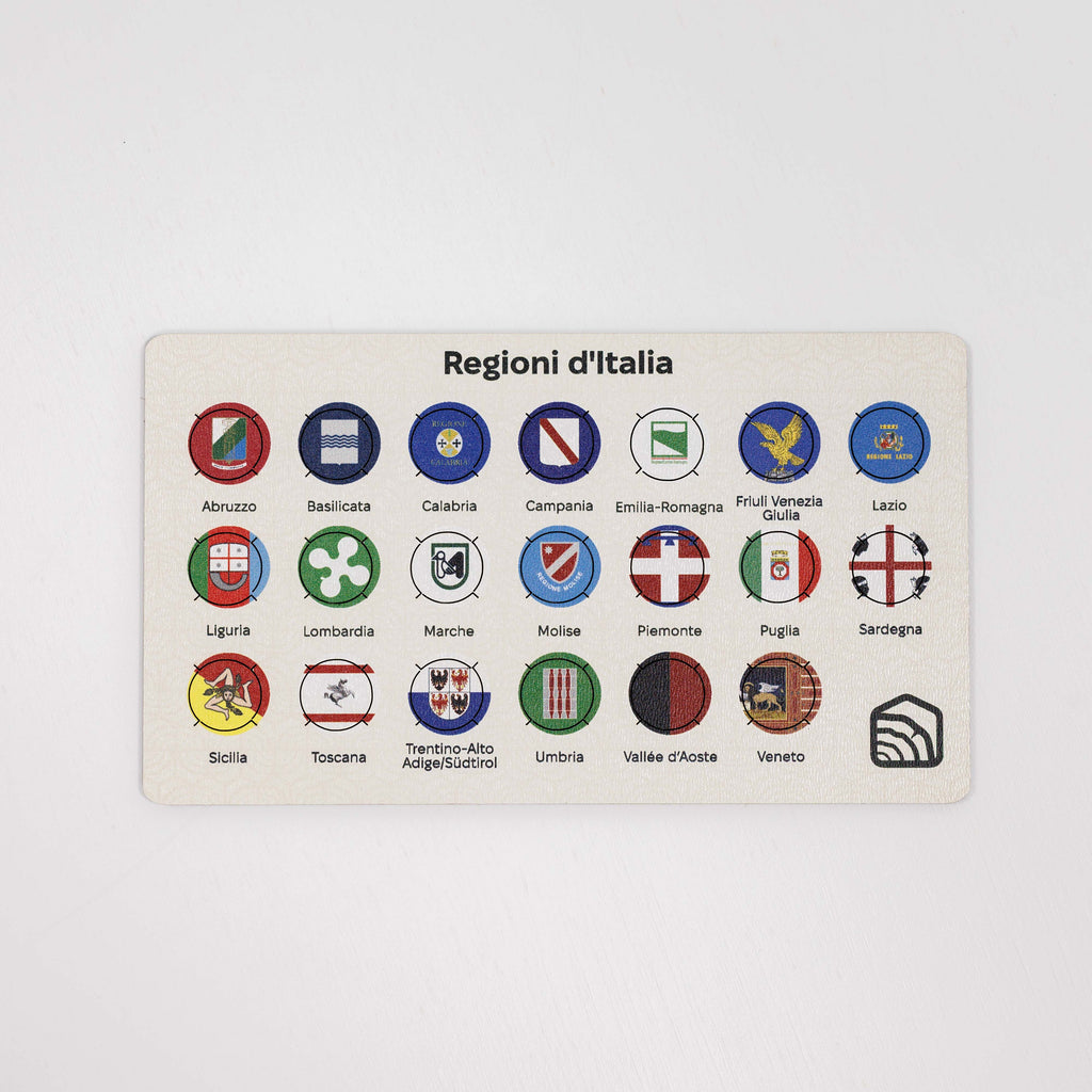 Italy Regional Flag Pins