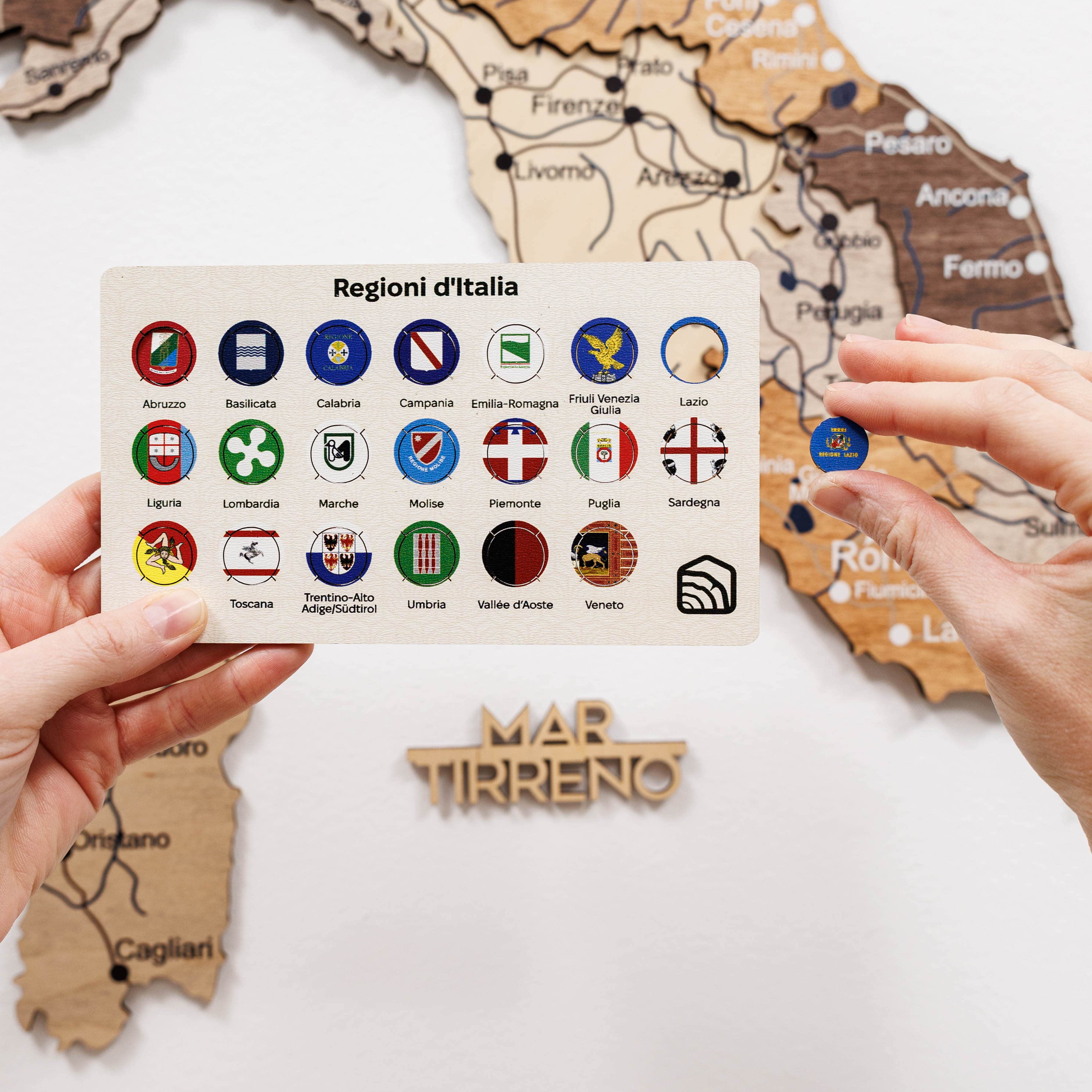 Italy Regional Flag Pins