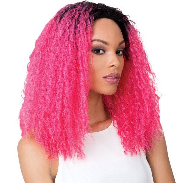 Simply Lace Missouri Medium Curly Wig with Dark Root Ombre