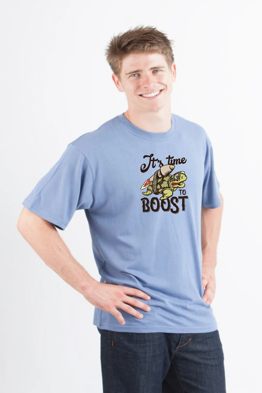 Men's Bamboo Viscose Organic Cotton Graphic T-Shirt