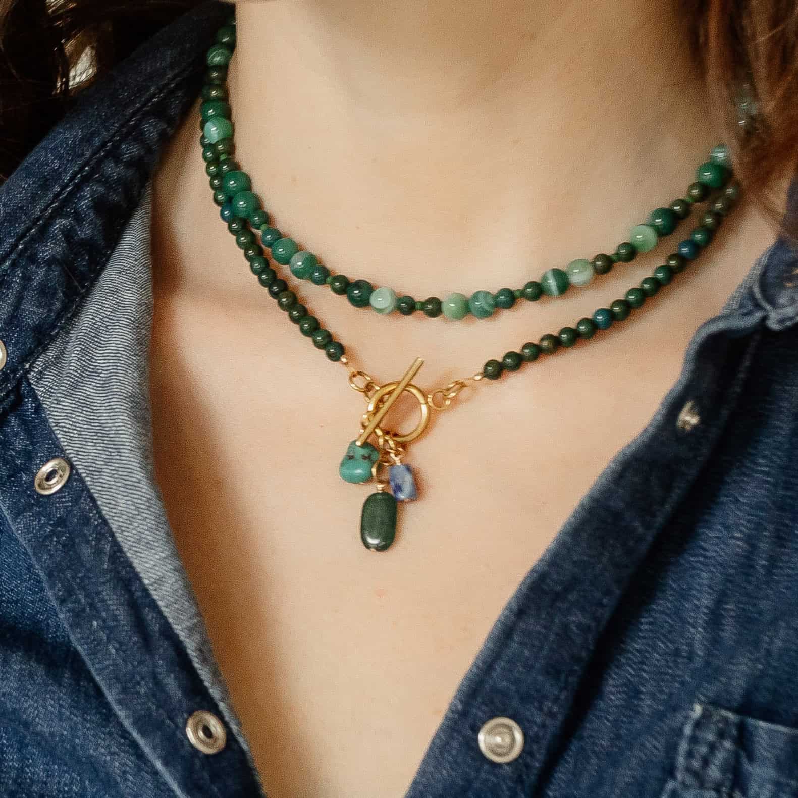 Ivy Beaded Necklace