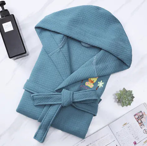 Children's Cartoon Cotton Bathrobes for Boys and Girls