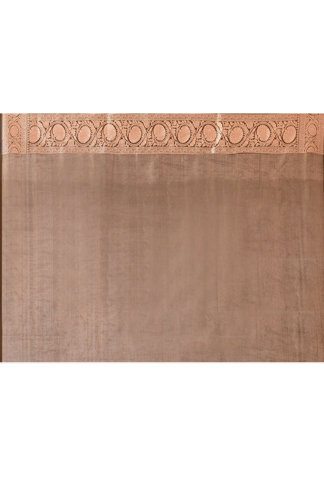 Olive Green Handloom Banarasi Katan Silk Saree