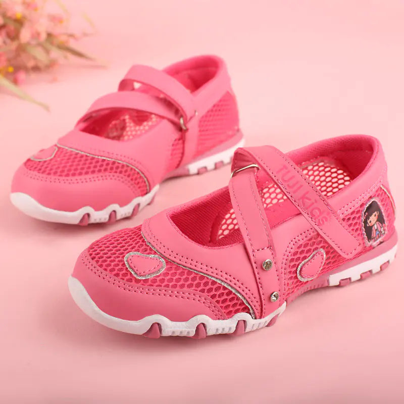 Summer Girls' Cartoon Princess Sandals