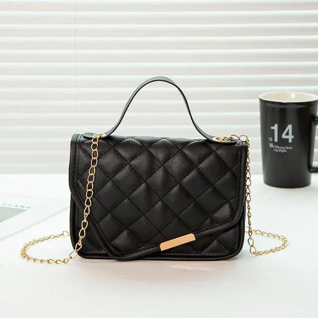 Fashion Women's PU Leather Messenger Shoulder Bag