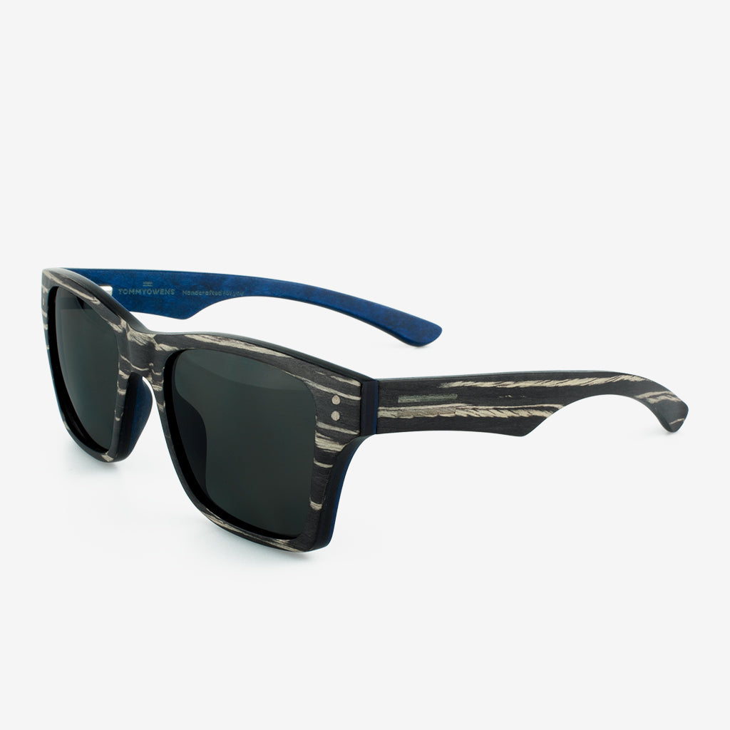Jackson Wood & Carbon Fiber Sunglasses - Unisex Minimalist Frames