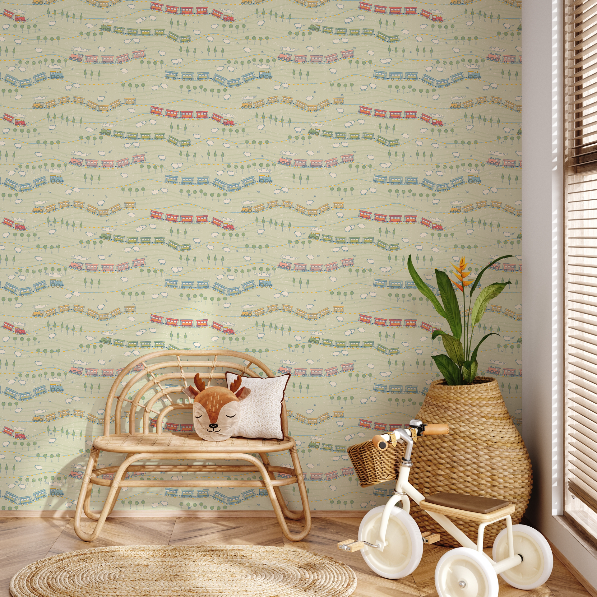 Jackson wallpaper pattern by House of Haricot for modern home decor