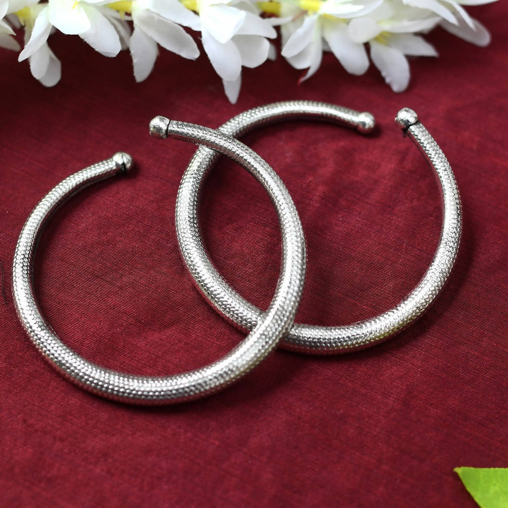 Oxidised Silver Traditional Anklets for Women and Girls