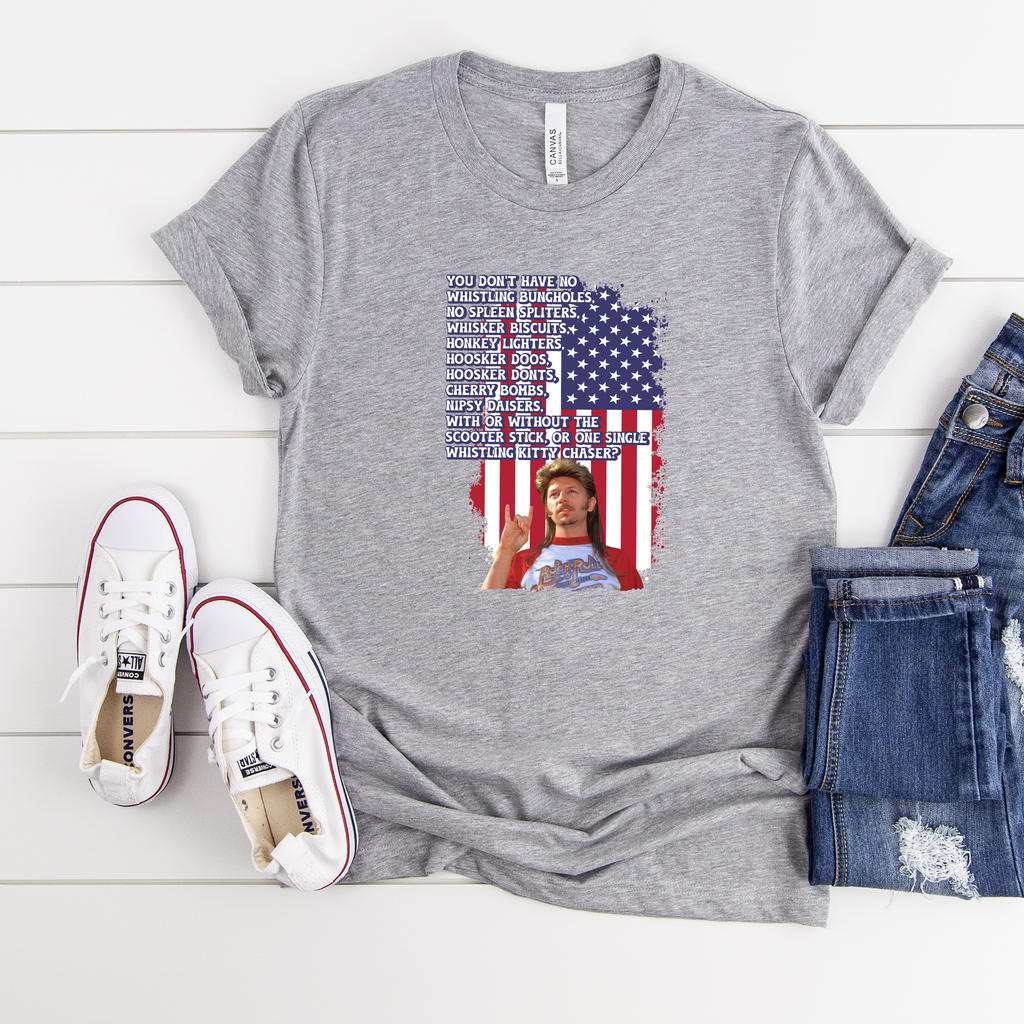 Joe Dirt Whistling Kitty Chaser Tee